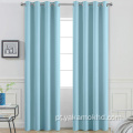 Cortinas blackout azul-celeste de 84 &quot;de comprimento